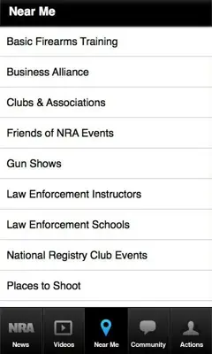 NRA android App screenshot 3