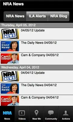 NRA android App screenshot 5